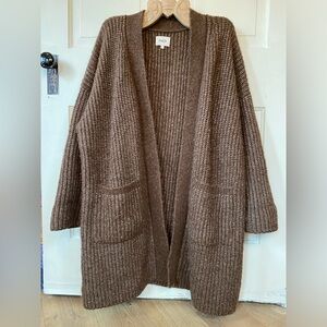 MATE the Label Alpaca Long Cardigan